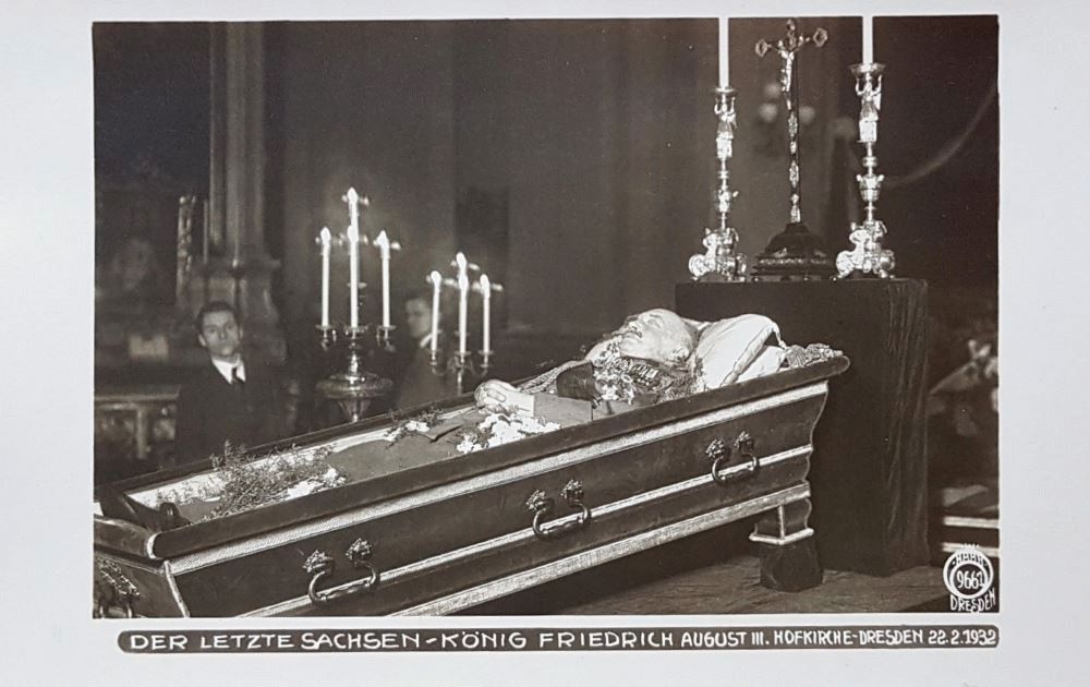 1932 Tod König Friedrich August III