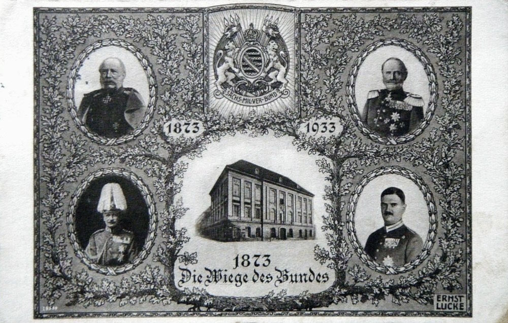 1933 60. Jubelfeier des Sächsischen Militär-Vereins-Bundes