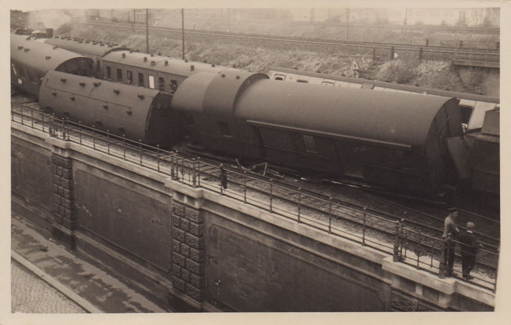 1935 Eisenbahn-Unfall
