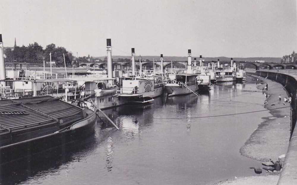 1935 Niedrigwasser