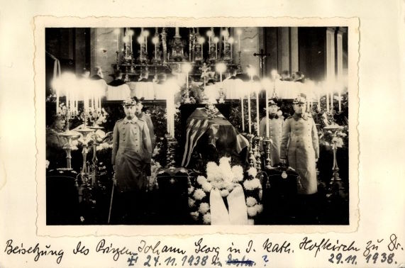 1938 Beisetzung des Prinzen Johann Georg von Sachsen
