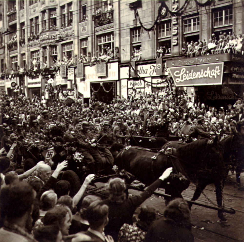 1940 Rückkehr vom Frankreichfeldzug