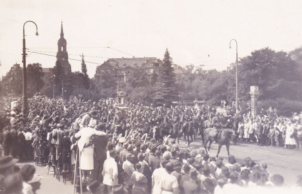1940 Rückkehr vom Frankreichfeldzug