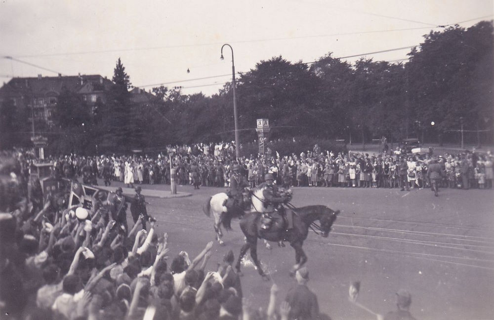 1940 Rückkehr vom Frankreichfeldzug
