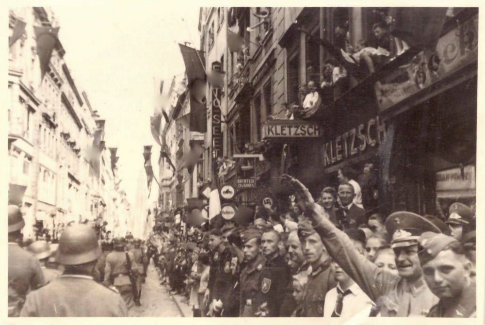 1940 Rückkehr vom Frankreichfeldzug