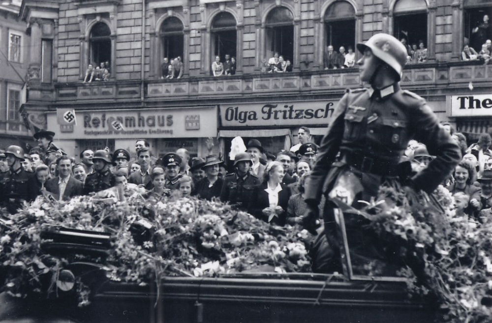 1940 Rückkehr vom Frankreichfeldzug