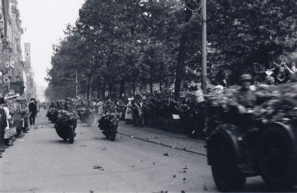 1940 Rückkehr vom Frankreichfeldzug