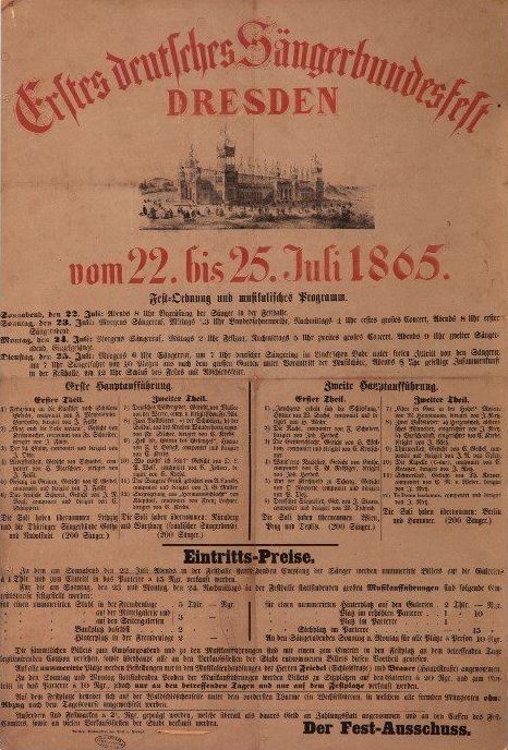 1865 Sängerbundfest