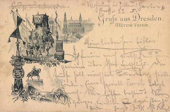 1889 Wettinfeier