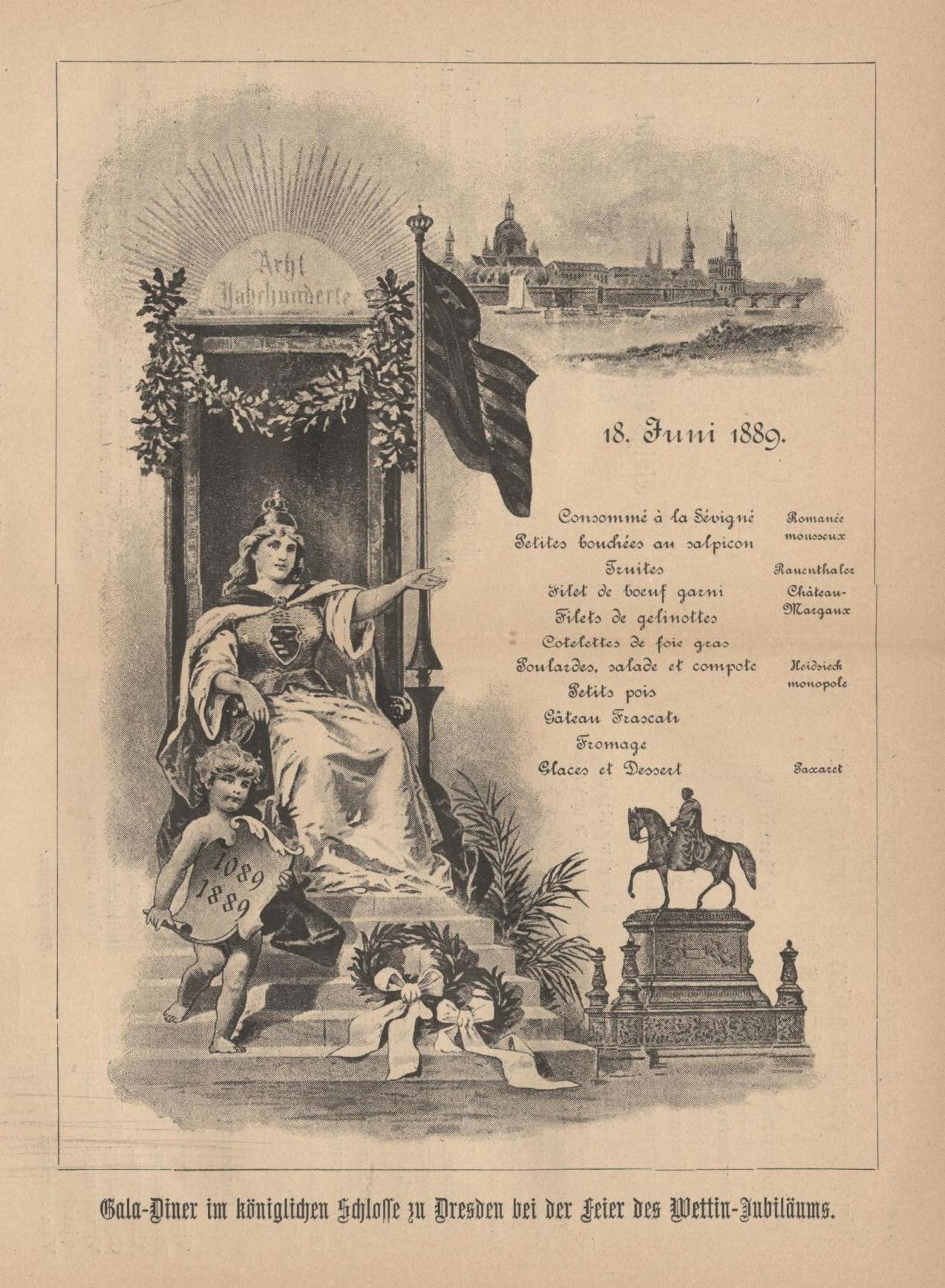 1889 Wettinfeier