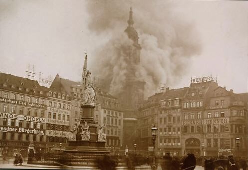 1897 Brand der Kreuzkirche