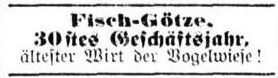Vogelwiese - Wirte