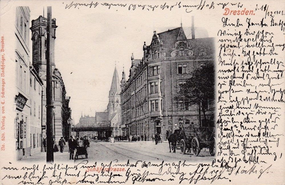 Schweriner Straße 67 (Wettiner Straße 67) / Weisseritzstraße