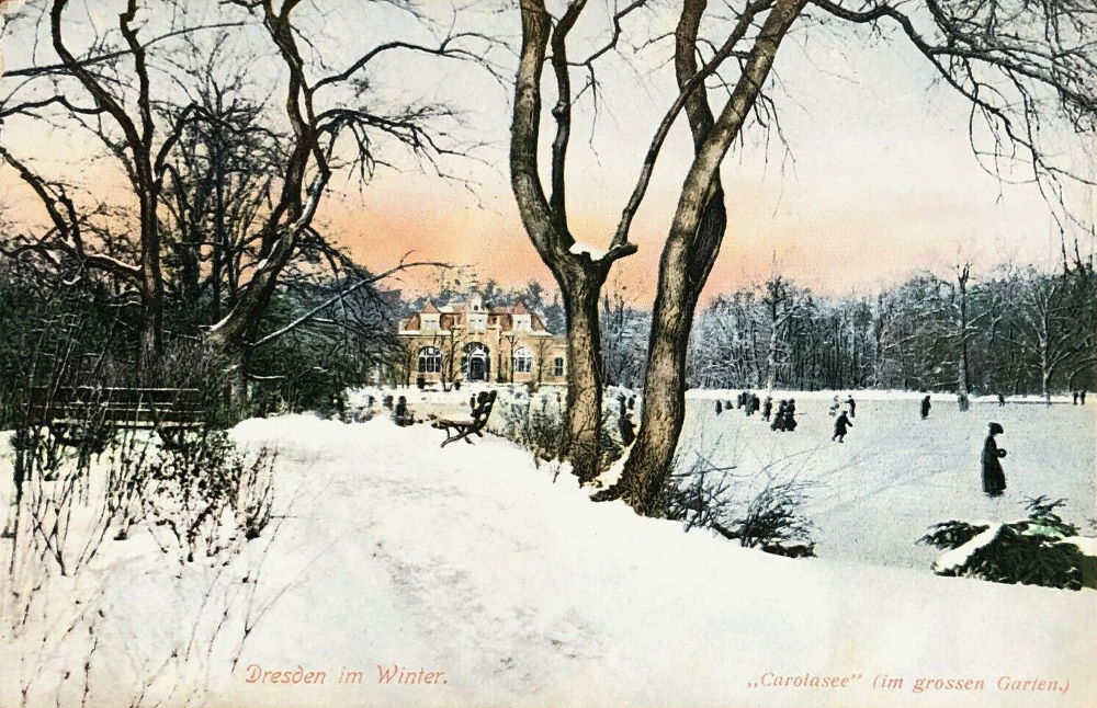 zugefrorener Carolasee