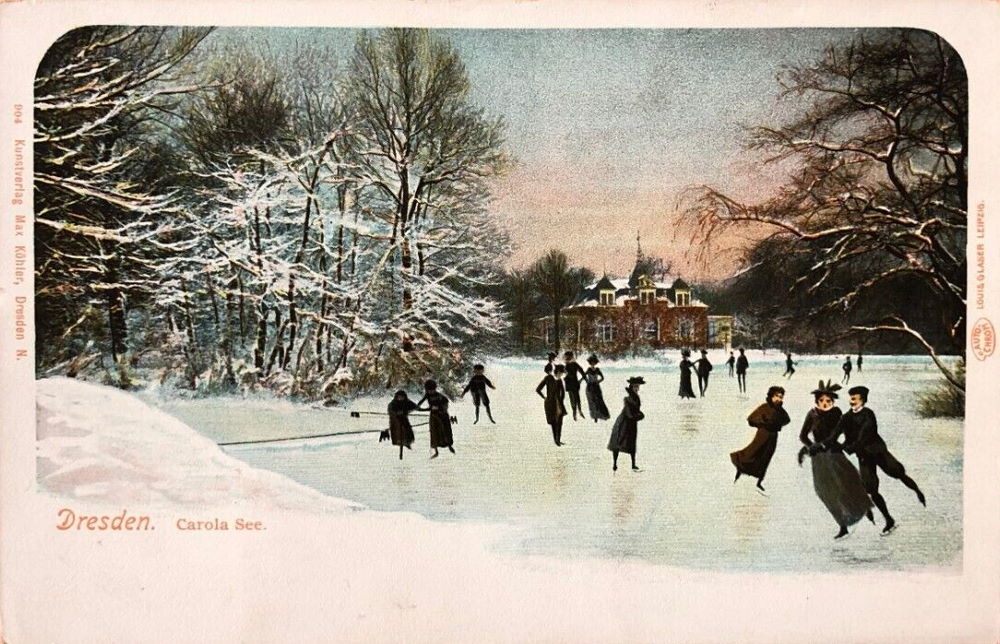 zugefrorener Carolasee