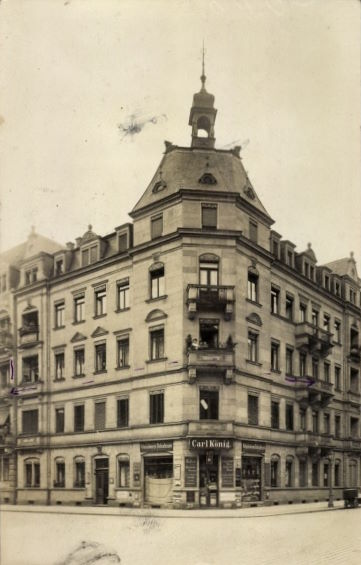 Bundschuhstraße 11 (Gneisenaustraße 11) / Florian-Geyer-Straße (Feldherrenstraße)
