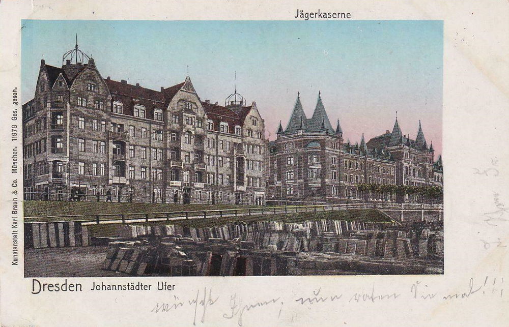 Elisenstraße 79 / Käthe-Kollwitz-Ufer (Johannstädter Ufer)