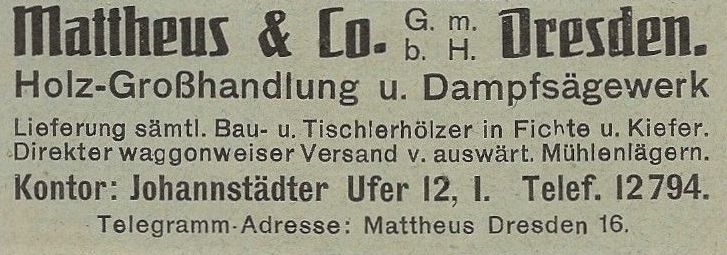 Käthe-Kollwitz-Ufer 12 (Hindenburgufer 12, Johannstädter Ufer 12) / Bundschuhstraße