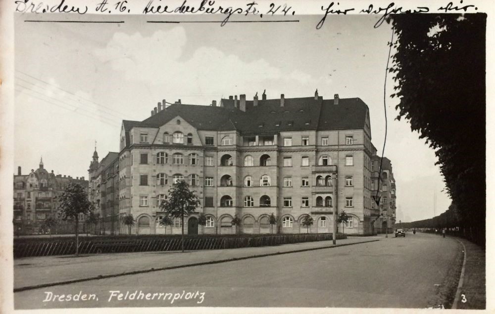 Käthe-Kollwitz-Ufer 23 (Johannstädter Ufer 23, Hindenburgufer 23) / Thomas-Müntzer-Platz