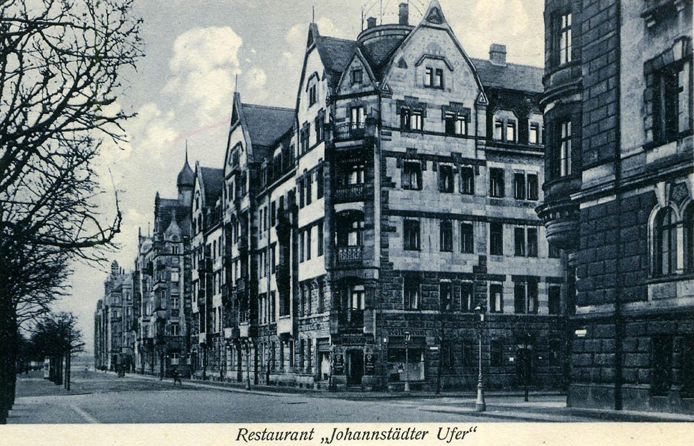 Karsthansstraße 6 (Manteuffelstraße 6) / Käthe-Kollwitz-Ufer (Johannstädter Ufer)