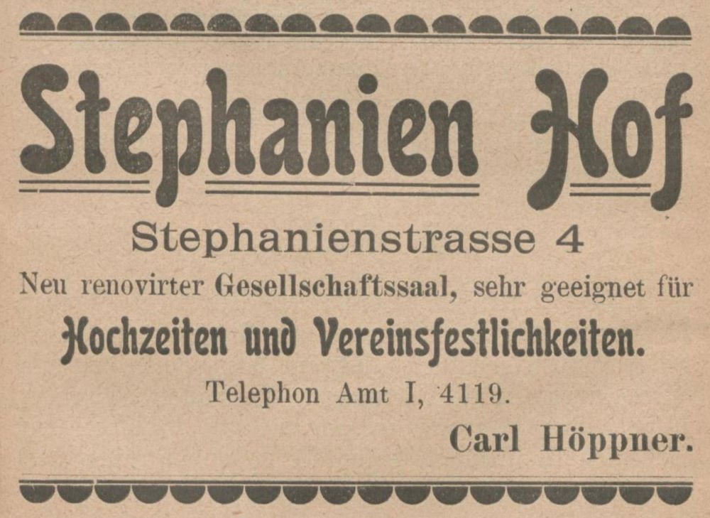 Stephanienstraße 4