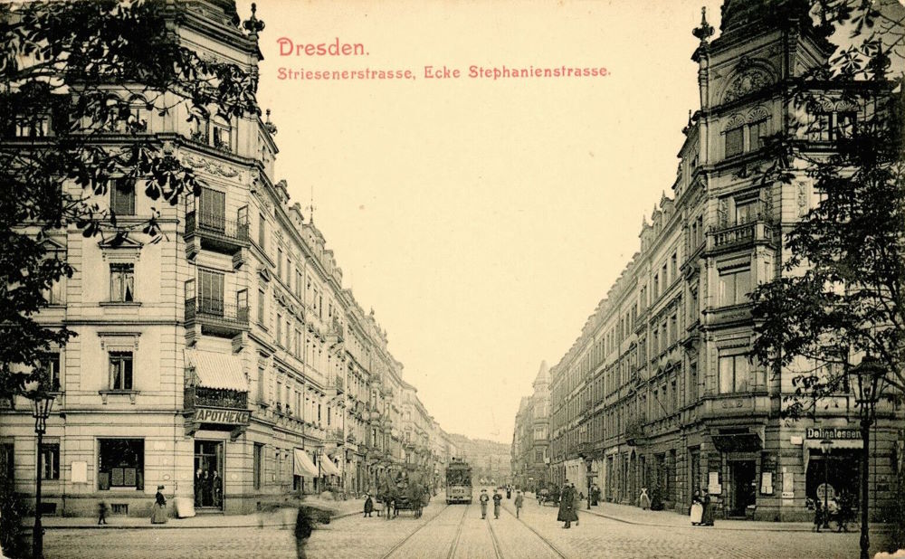 Striesener Straße 11 / Stephanienstraße