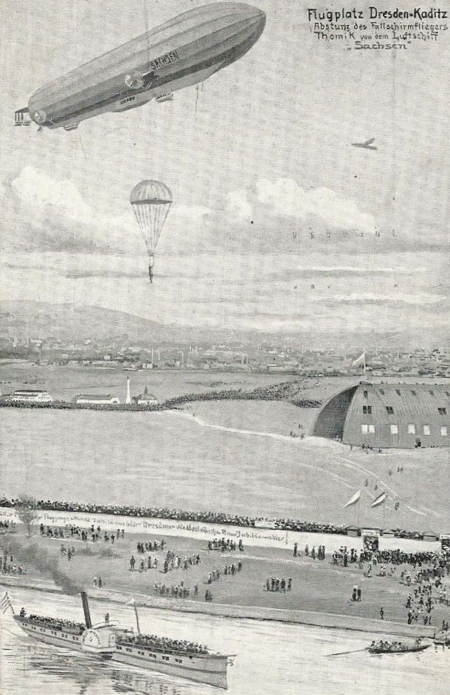 Städt. Land- u. Wasser-Flugplatz Dresden-Kaditz