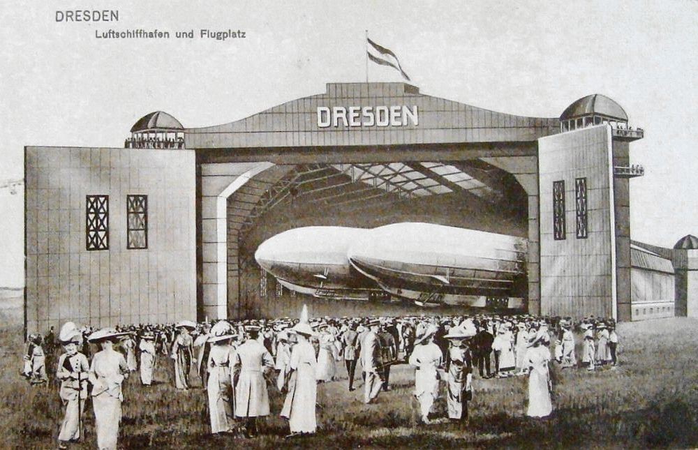 Städt. Land- u. Wasser-Flugplatz Dresden-Kaditz