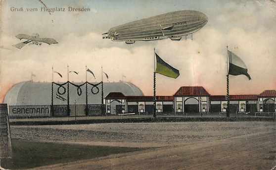 Städt. Land- u. Wasser-Flugplatz Dresden-Kaditz