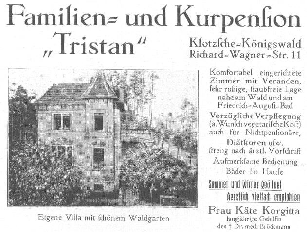 Darwinstraße 11 (Richard-Wagner-Straße 11) / Alexander-Herzen-Straße