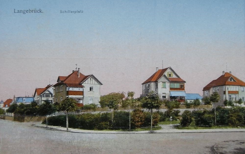 Schillerplatz u. Adolf-Hitler-Straße