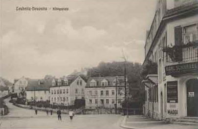 Klosterteichplatz 6 (Königsplatz 2) / Heiligenbornstraße (Schulstraße)