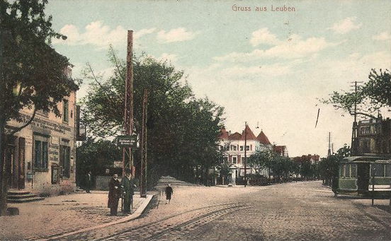 Pirnaer Landstraße 161 (Pirnaische Straße 31) / Rosenschulweg (Neue Straße)
