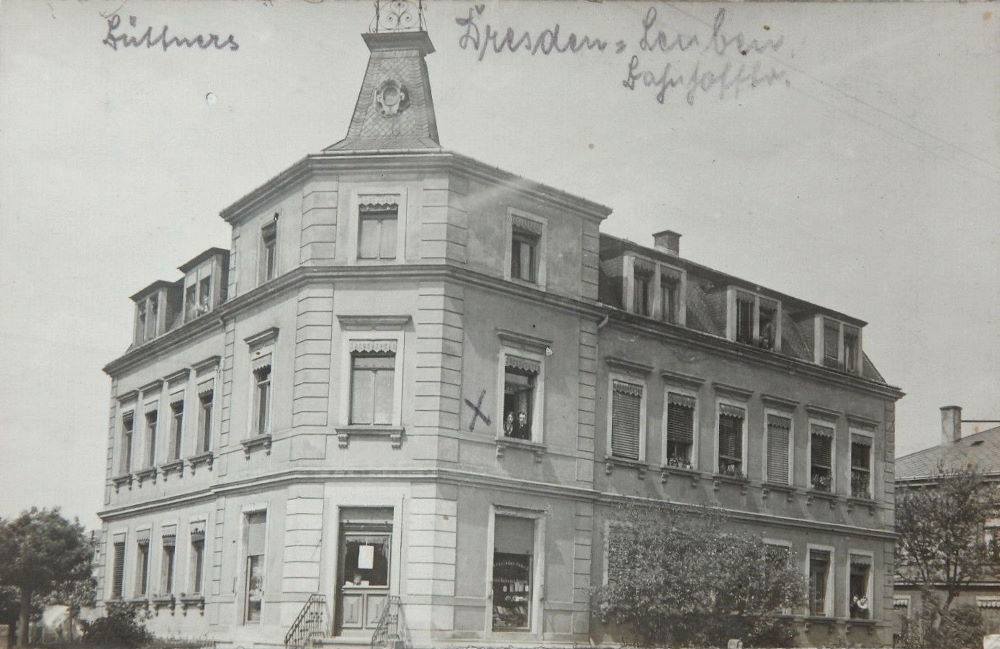 Stephensonstraße 5 (Bahnhofstraße 5) / Sachsenwerkstraße (Fabrikstraße)