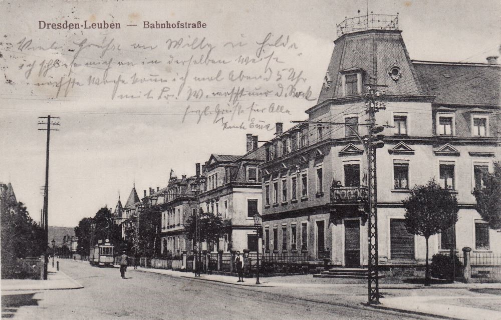 Stephensonstraße 20 (Bahnhofstraße 20) / Guerickestraße (Moltkestraße)