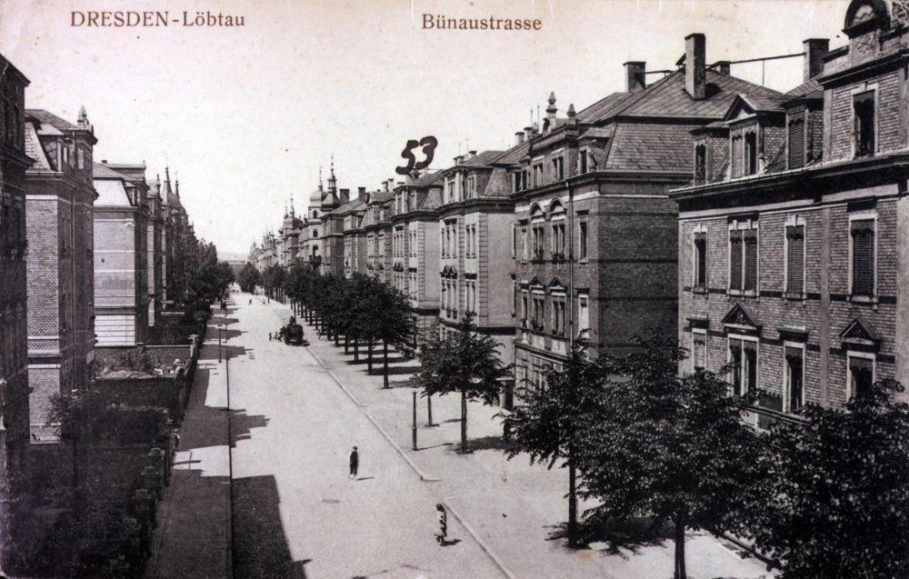 Bünaustraße / Frankenbergstraße
