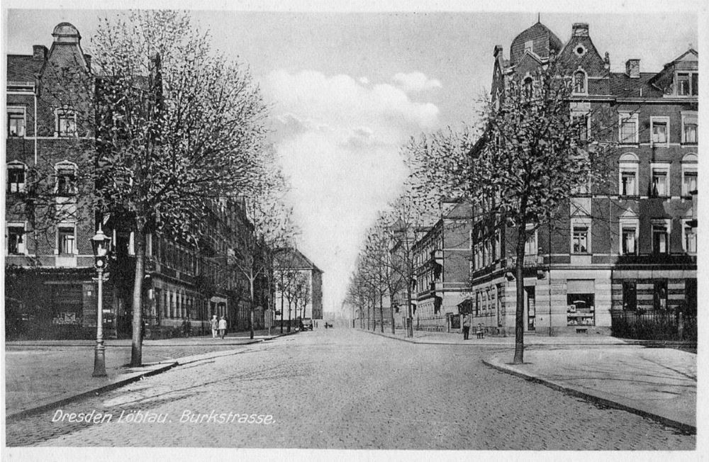 Burgkstraße (Burkstraße) / Braunsdorfer Straße
