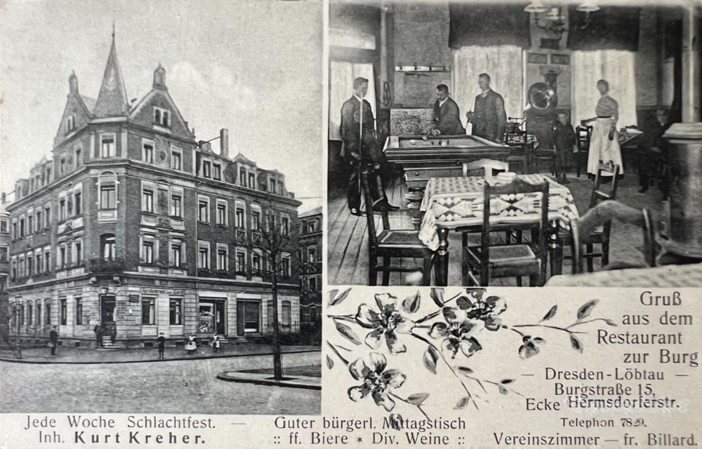 Burgkstraße 15 / Hermsdorfer Straße
