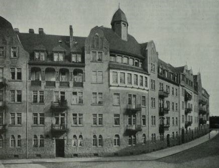 Ebertplatz 9 (Crispiplatz 9) / Delbrückstraße (Bismarckstraße)