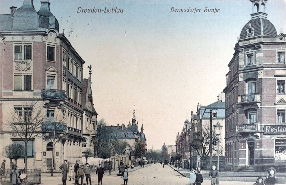 Hermsdorfer Straße 18 / Rudolf-Renner-Straße (Kronprinzenstraße)