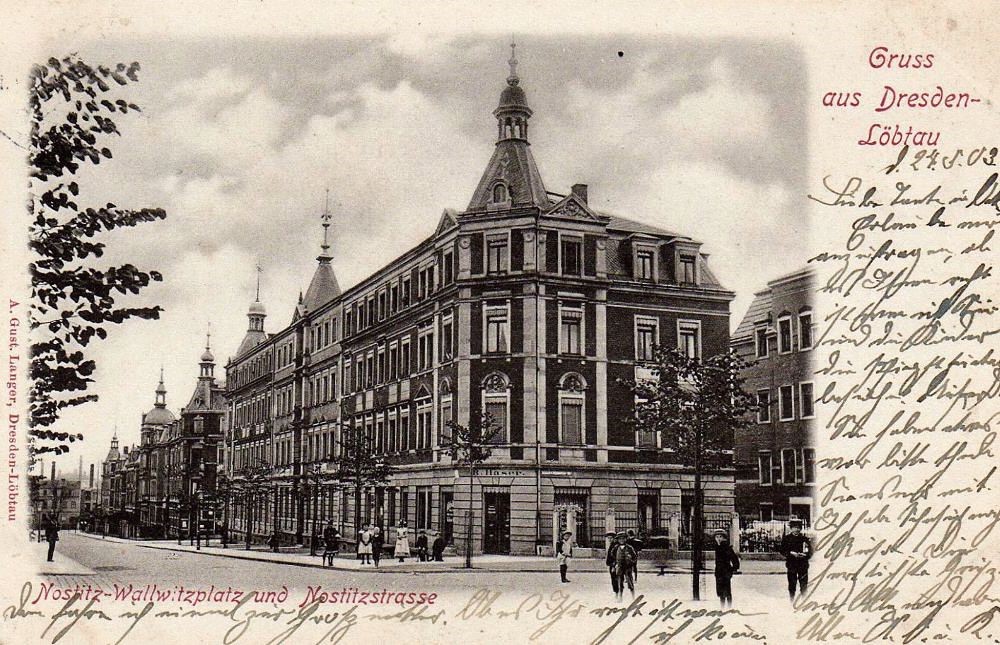 Bonhoefferplatz 12 (Nostitz-Wallwitzplatz 12) / Reisewitzer Straße
