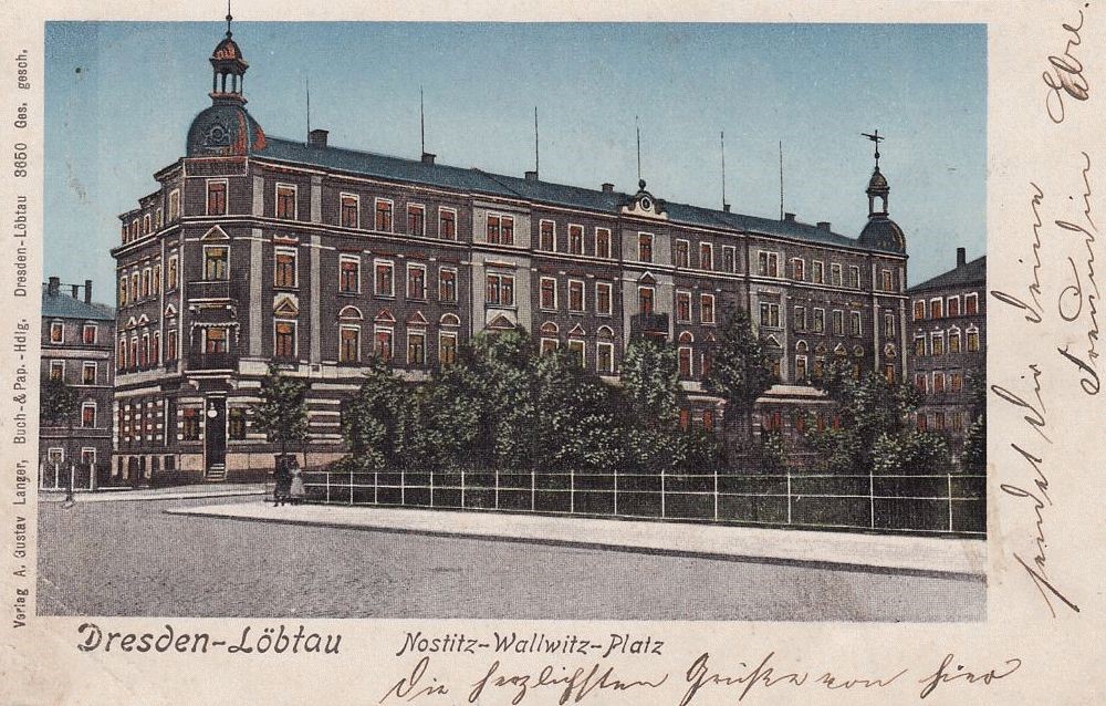 Bonhoefferplatz 13 (Nostitz-Wallwitzplatz 13) / Reisewitzer Straße