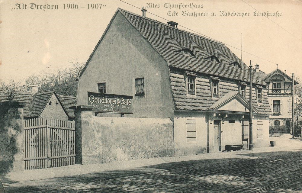 Bautzner Straße 177 (Dresdner Straße 5) / Fischhausstraße