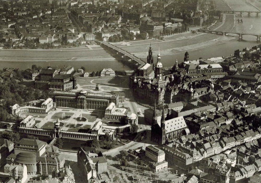 Luftbild - Zwinger