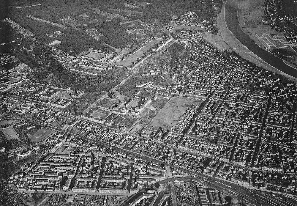 Luftbild - Albertstadt