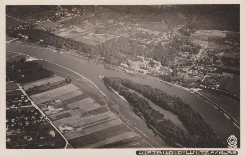 Luftbild - Pillnitz