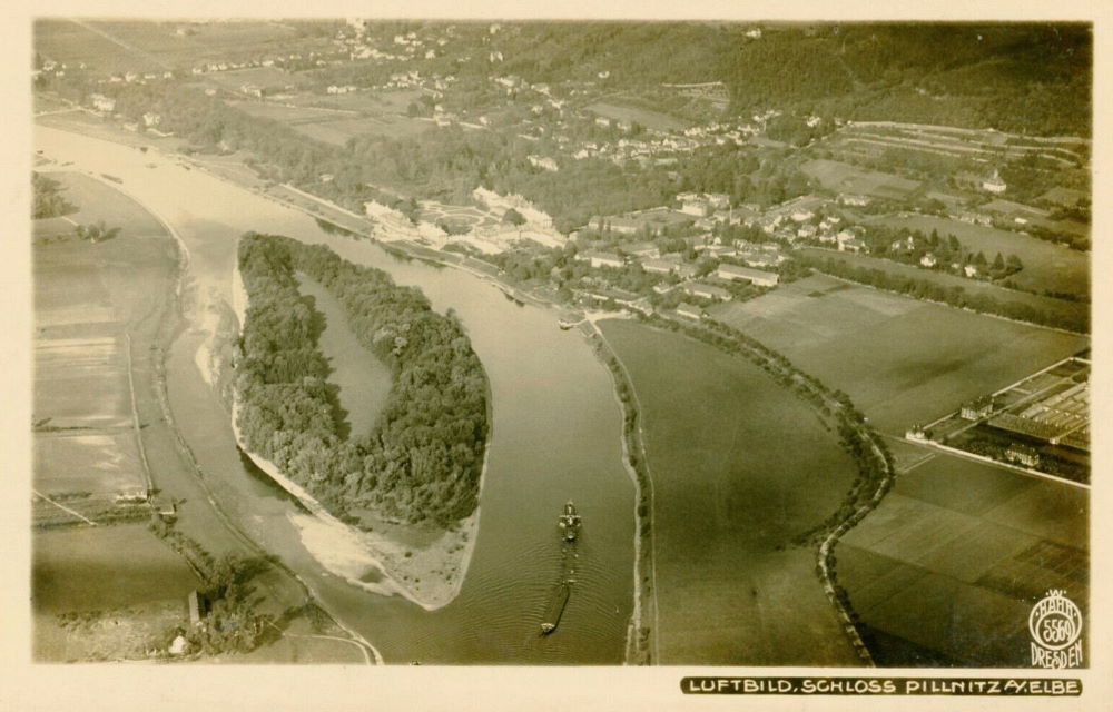 Luftbild - Pillnitz