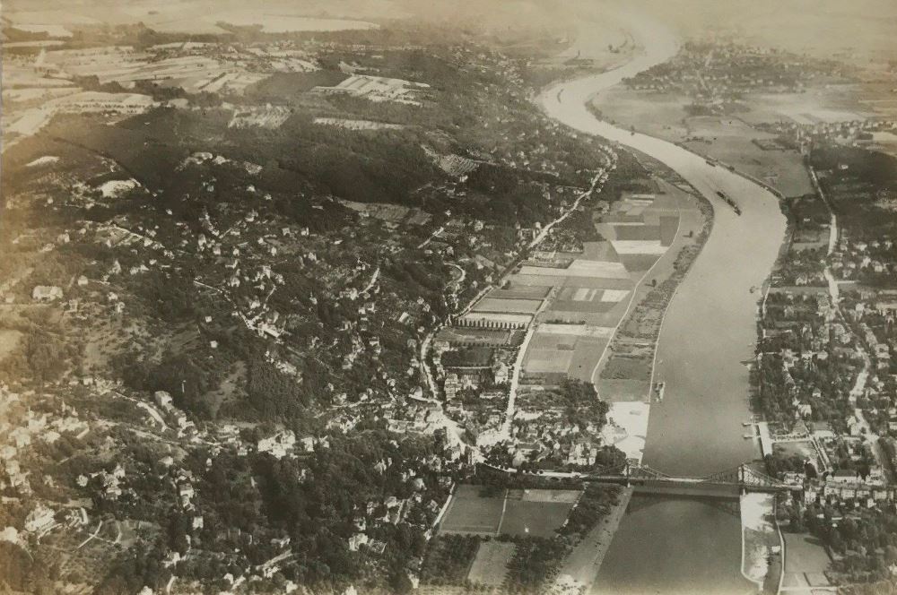 Luftbild - Loschwitz