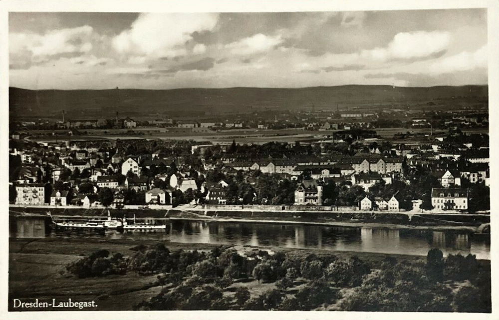 Luftbild - Laubegast