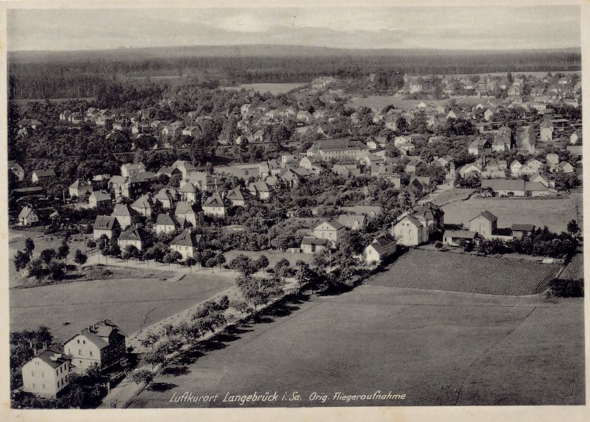 Luftbild - Langebrück